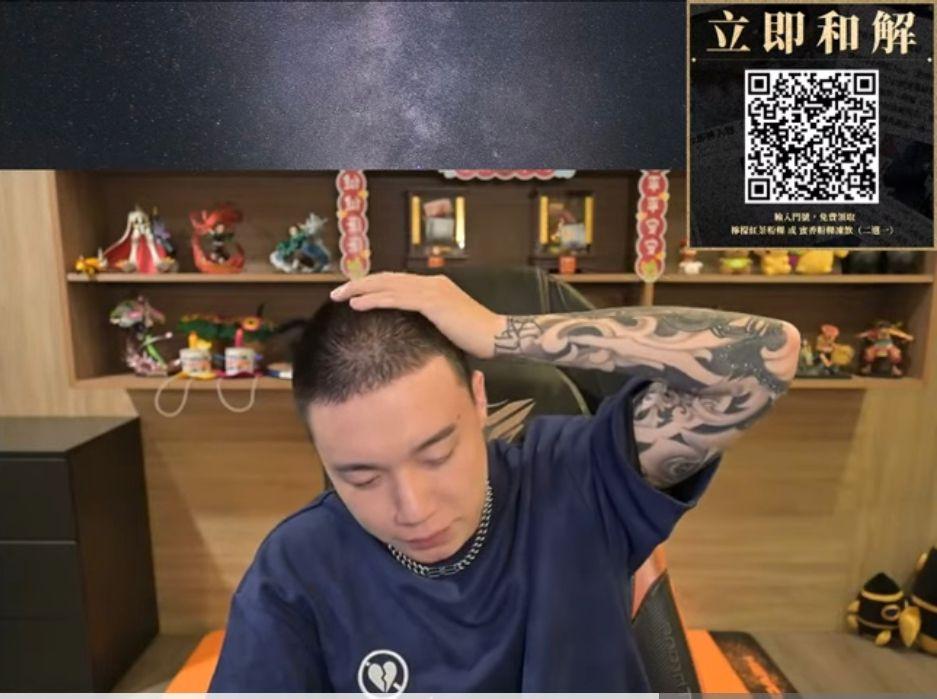 香港網紅Toyz劉偉健已剃頭於今天入獄服刑。 